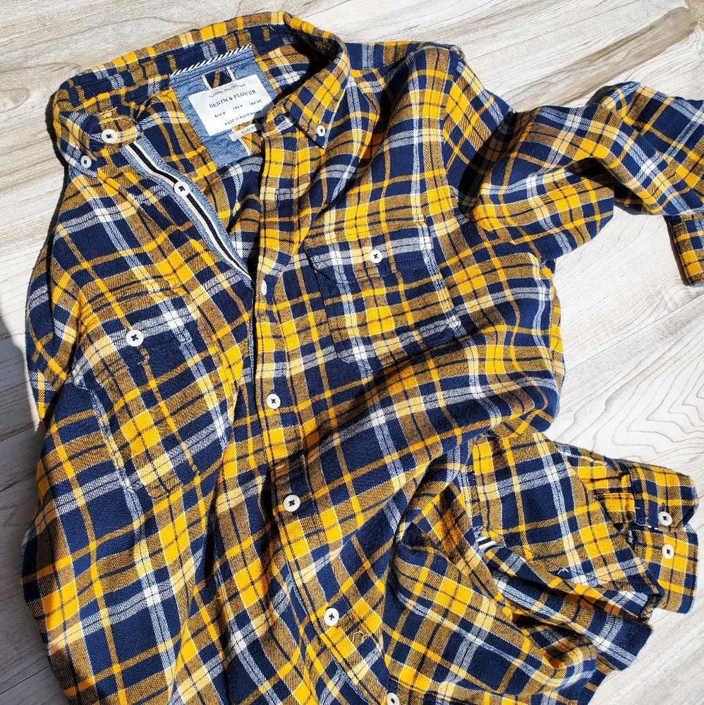 Button down flannel